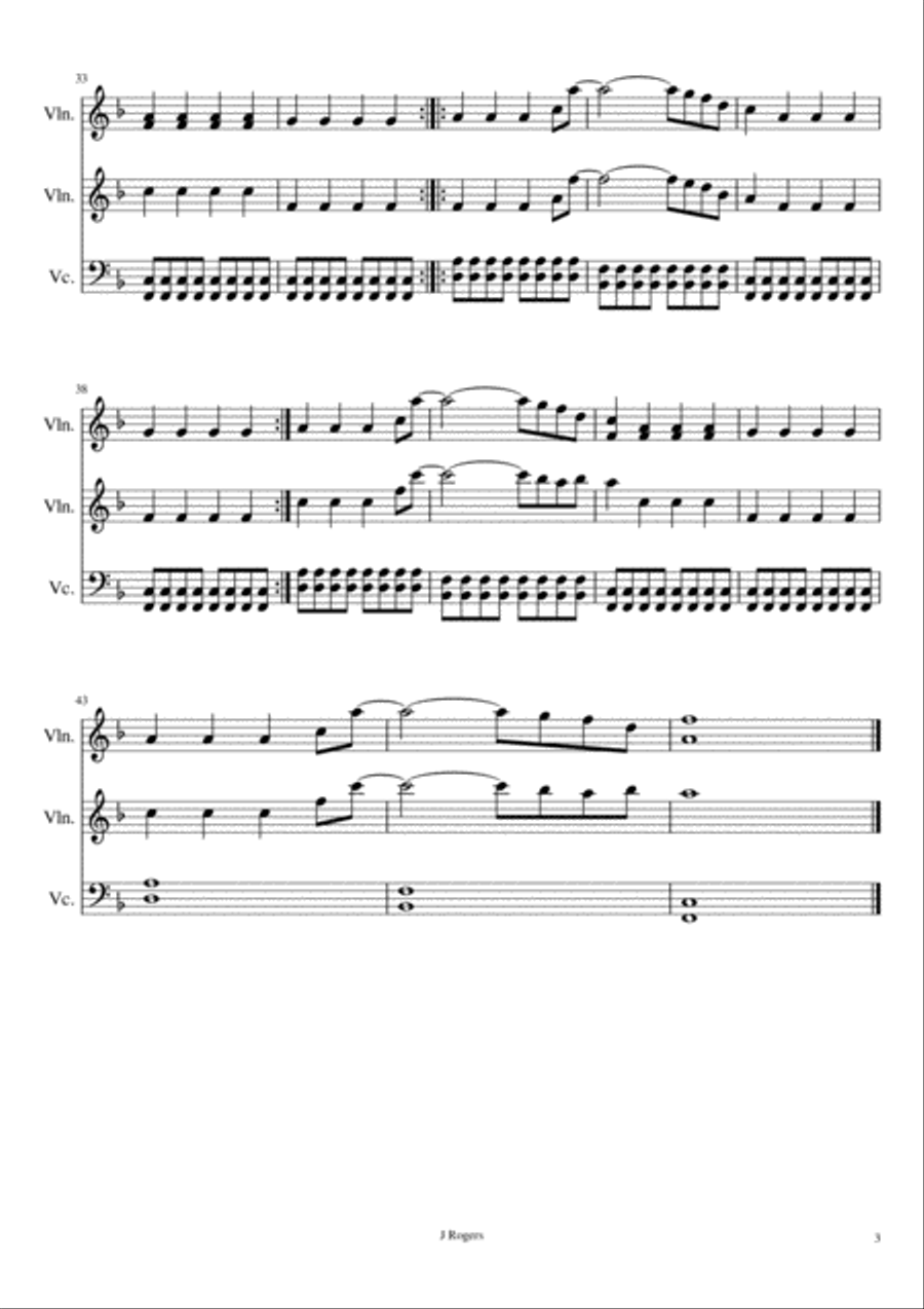 The Scientist String Trio scores gallery preview page 3