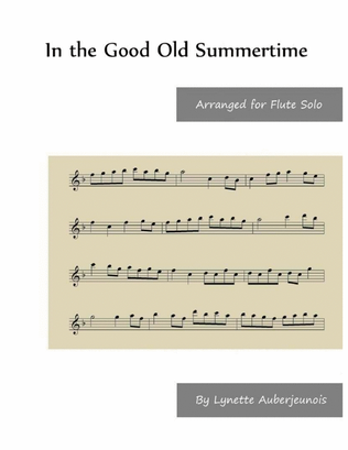 In the Good Old Summertime - Flute Solo