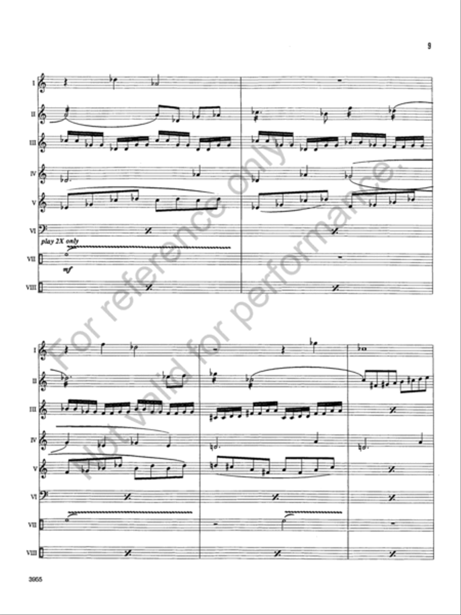 Windstone Suite Percussion Ensemble scores gallery preview page 8