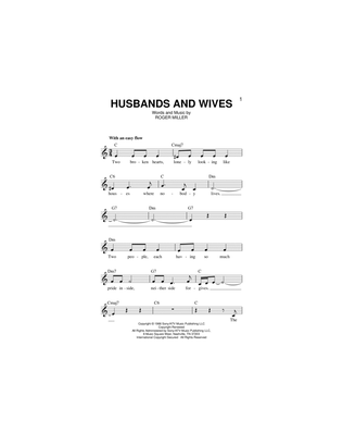 Book cover for Husbands And Wives