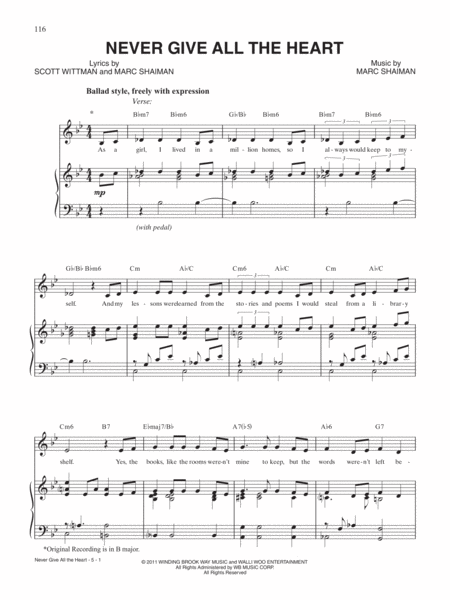 The Music of Smash -- Sheet Music Collection