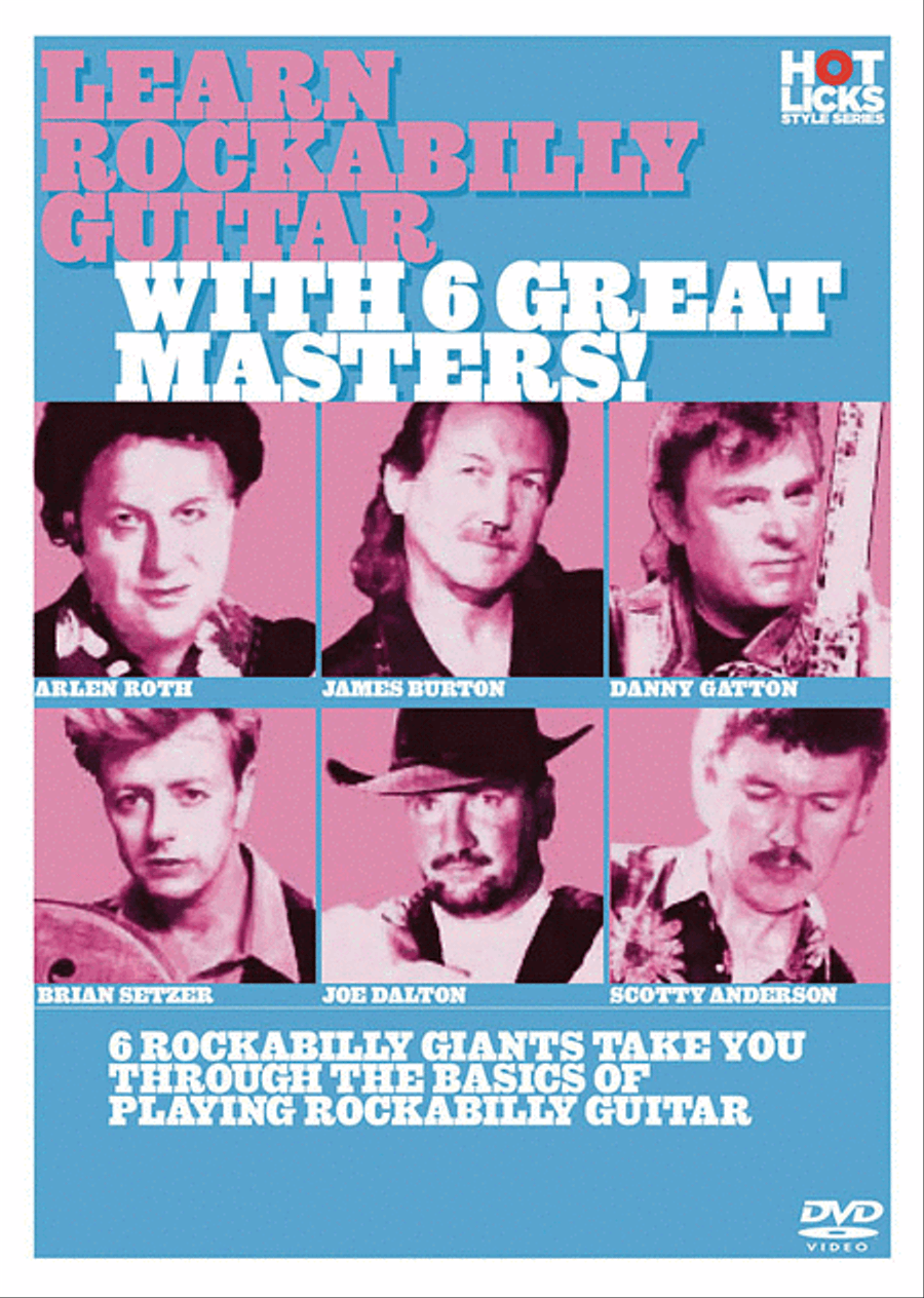 Learn Rockabilly Guitar with 6 Great Masters! Guitar scores gallery preview page 1