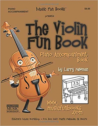 Book cover for The Violin Fun Book Piano Accompaniment Book