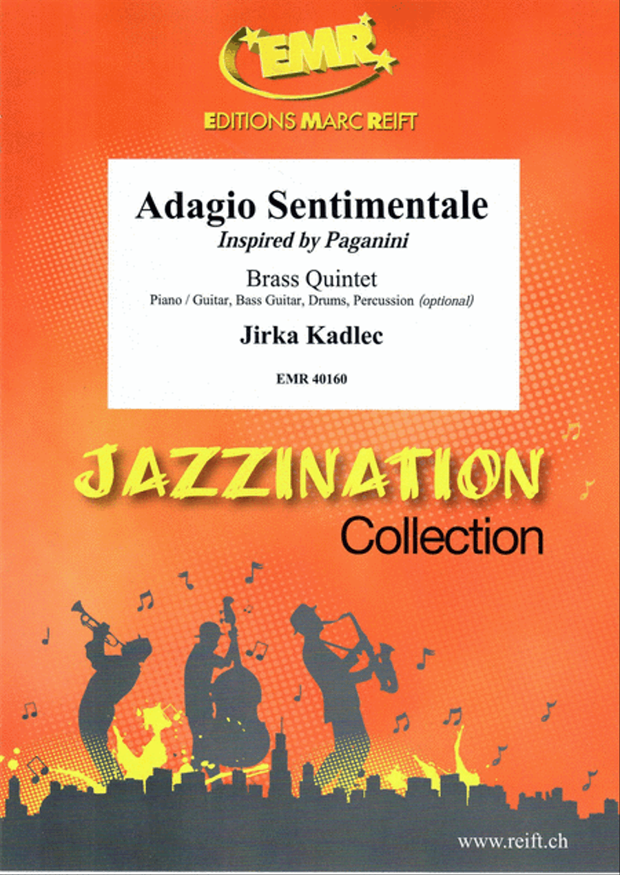 Adagio Sentimentale Brass Band scores gallery preview page 1