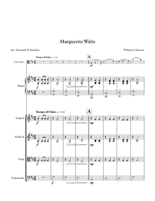Marguerite Waltz - Viola Solo with String Orchestra Acc. (optional Piano)