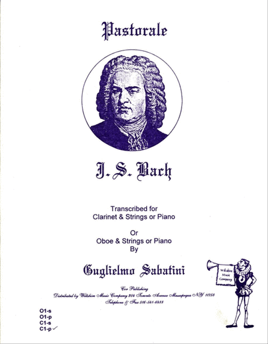 Pastorale (William Sabatini) Clarinet Solo scores gallery preview page 1