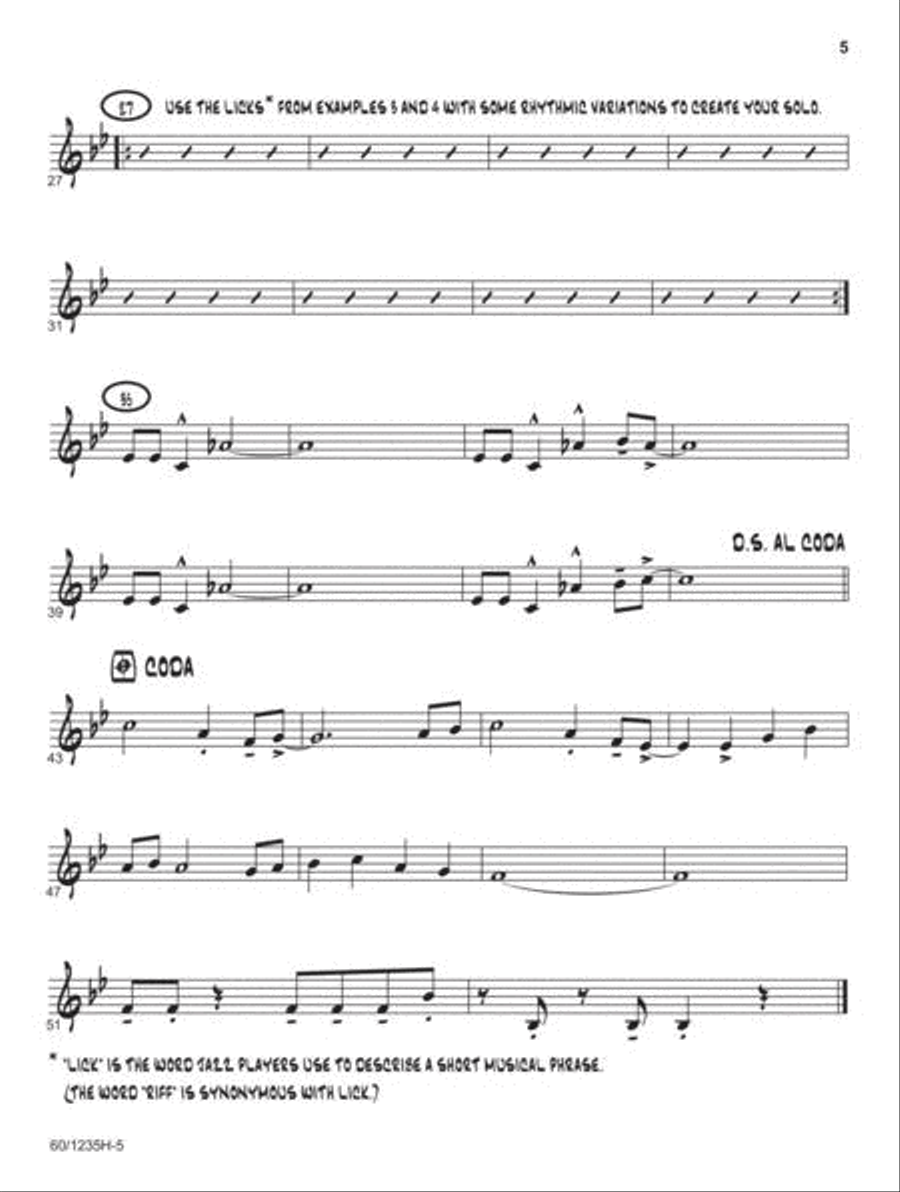 Jazz Basics - Vibes Jazz Ensemble scores gallery preview page 5