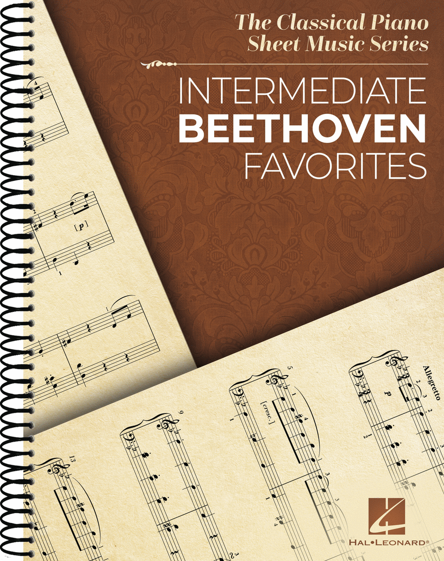 Intermediate Beethoven Favorites Piano scores gallery preview page 1
