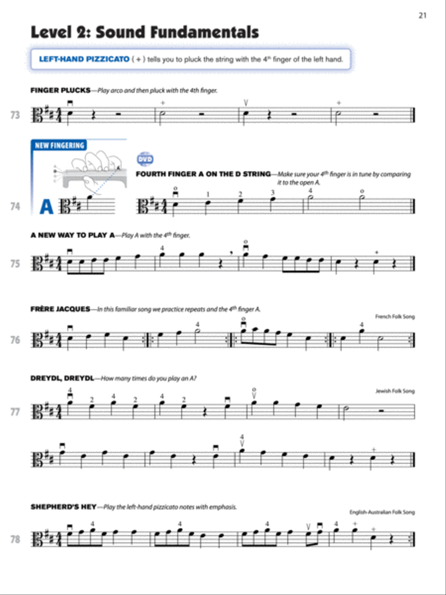 Sound Innovations for String Orchestra, Book 1 Chamber Orchestra scores gallery preview page 3