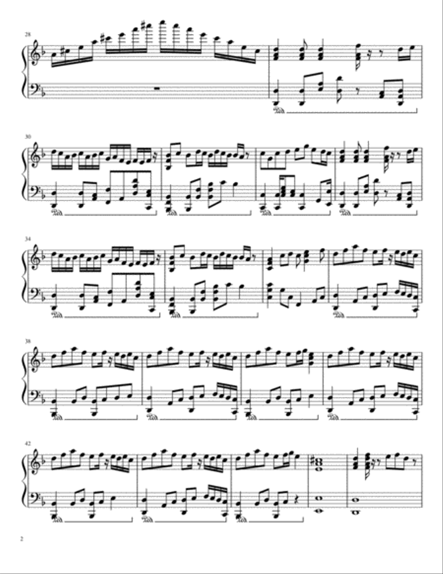 WarFront WarFront Piano Solo scores gallery preview page 2