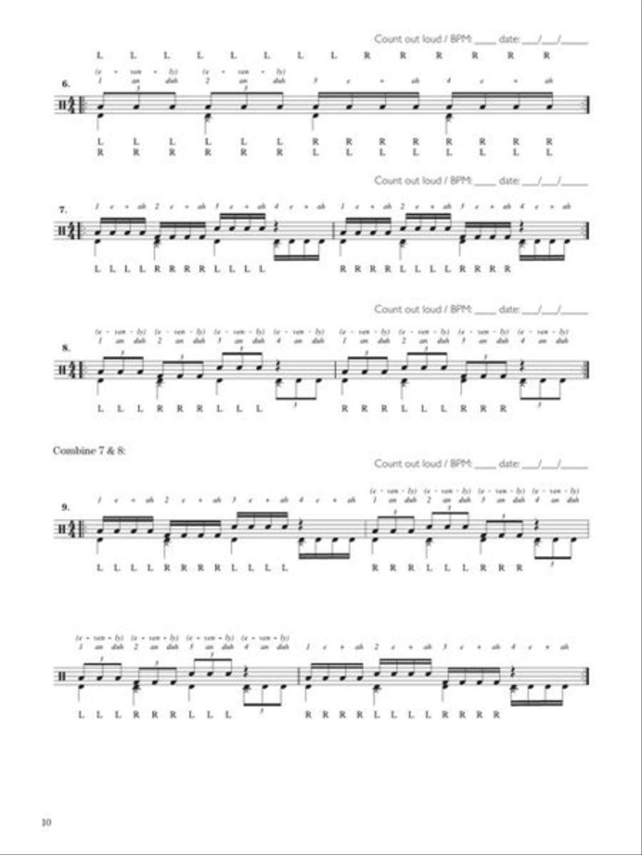 Buddy Rich's Rudiments Around the Kit Drums scores gallery preview page 8