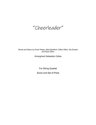 Book cover for Cheerleader