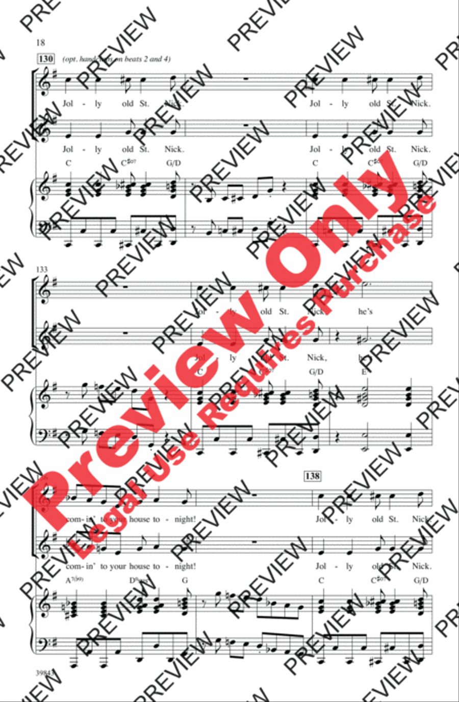 Jolly Jingle Christmas Medley 2-Part scores gallery preview page 37