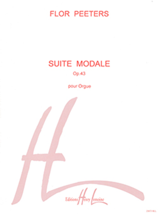 Book cover for Suite Modale Op. 43