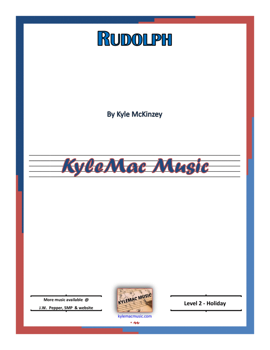 Rudolph The Red-nosed Reindeer Concert Band scores gallery preview page 1