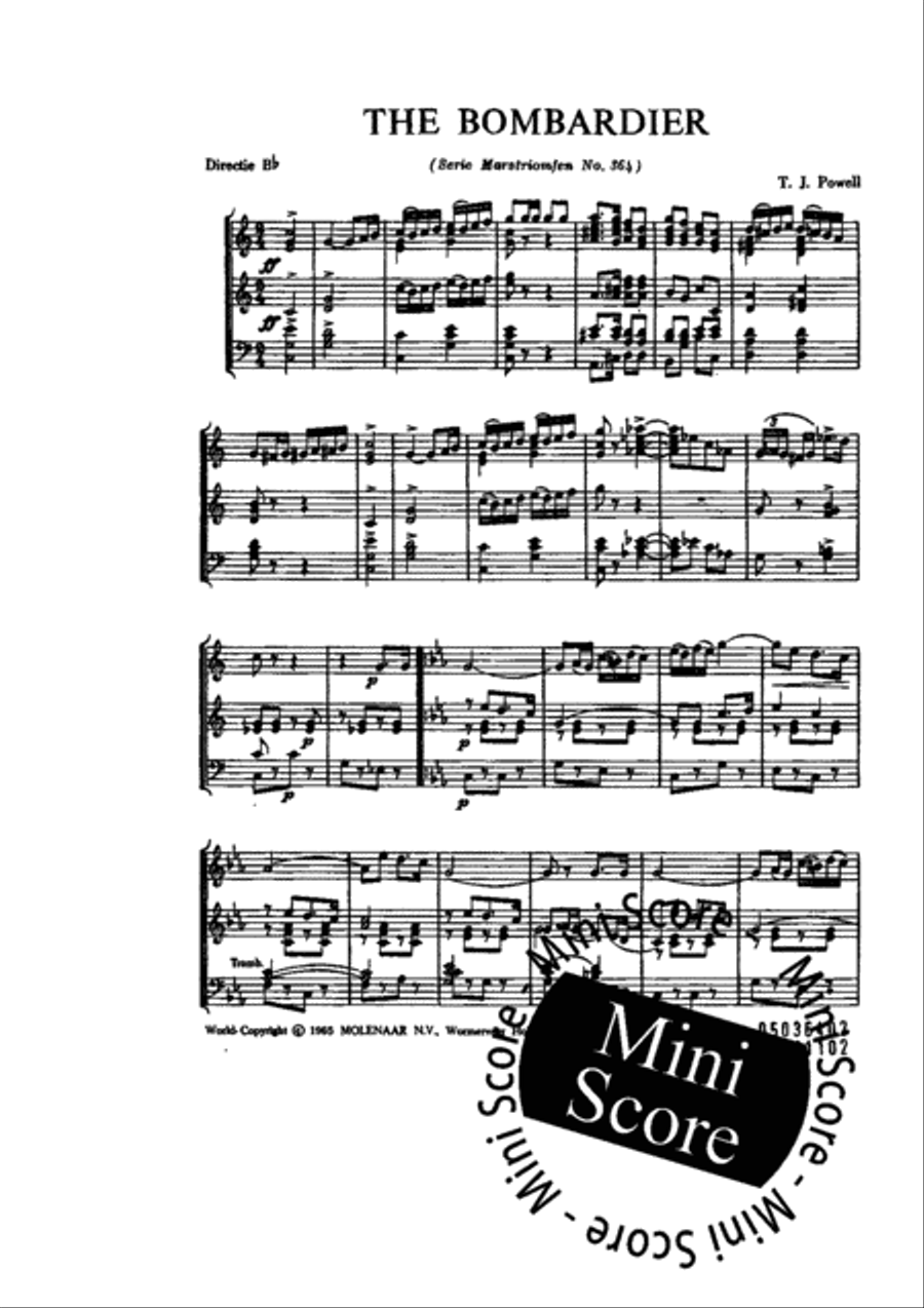 The Bombardier The Bombardier Brass Band scores gallery preview page 4
