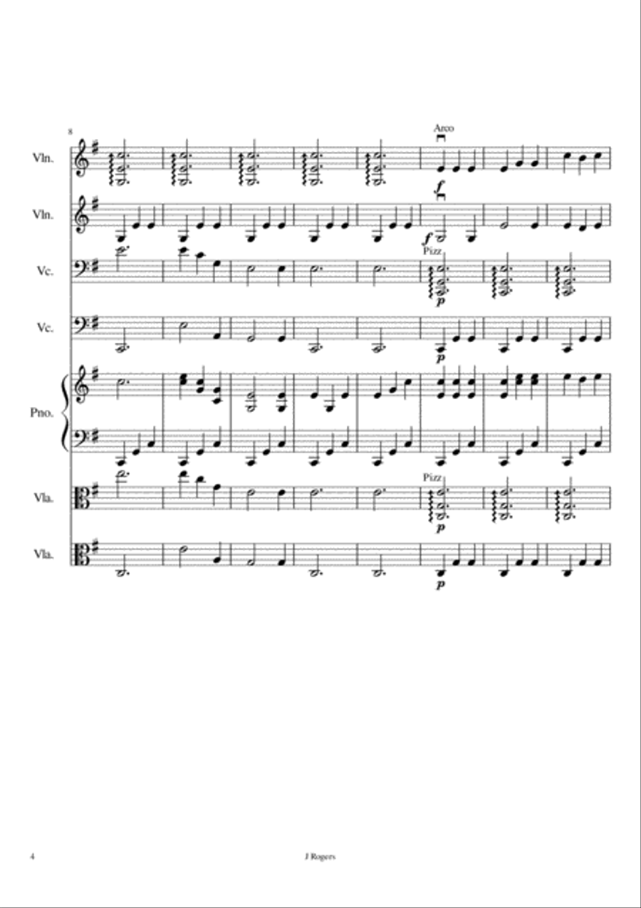3 String Waltz String Duet scores gallery preview page 4