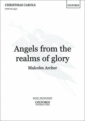Book cover for Angels, from the realms of glory