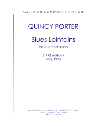 [Porter] Blues Lointains