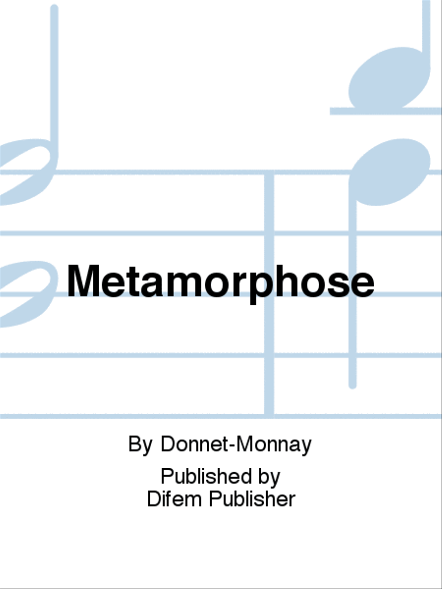 Métamorphose Métamorphose Brass Band scores gallery preview page 1