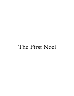 The First Noel - Christmas Carol - for late beginner piano