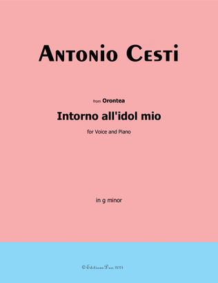 Intorno all'idol mio, by Antonio Cesti, in g minor