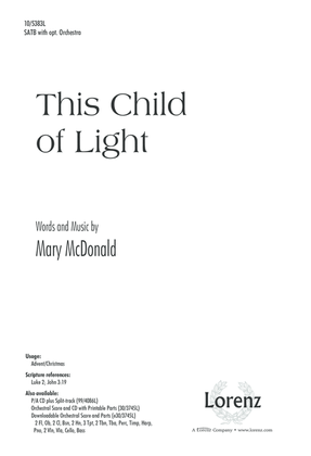 Book cover for This Child of Light