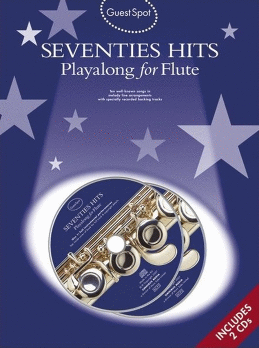 Guest Spot Seventies Hits Flute Book/CD