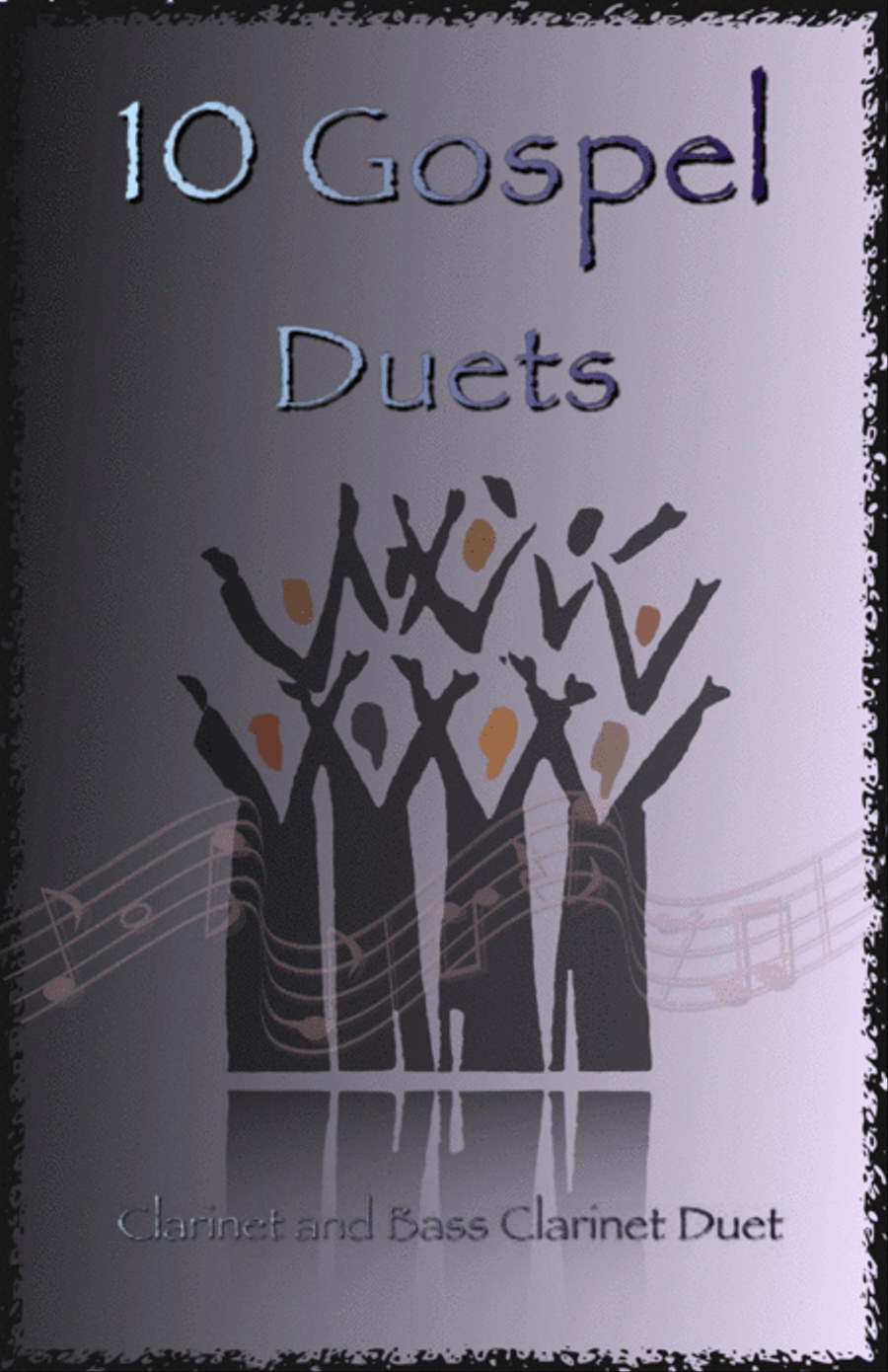 10 Gospel Duets for Clarinet and Bass Clarinet Woodwind Duet scores gallery preview page 1