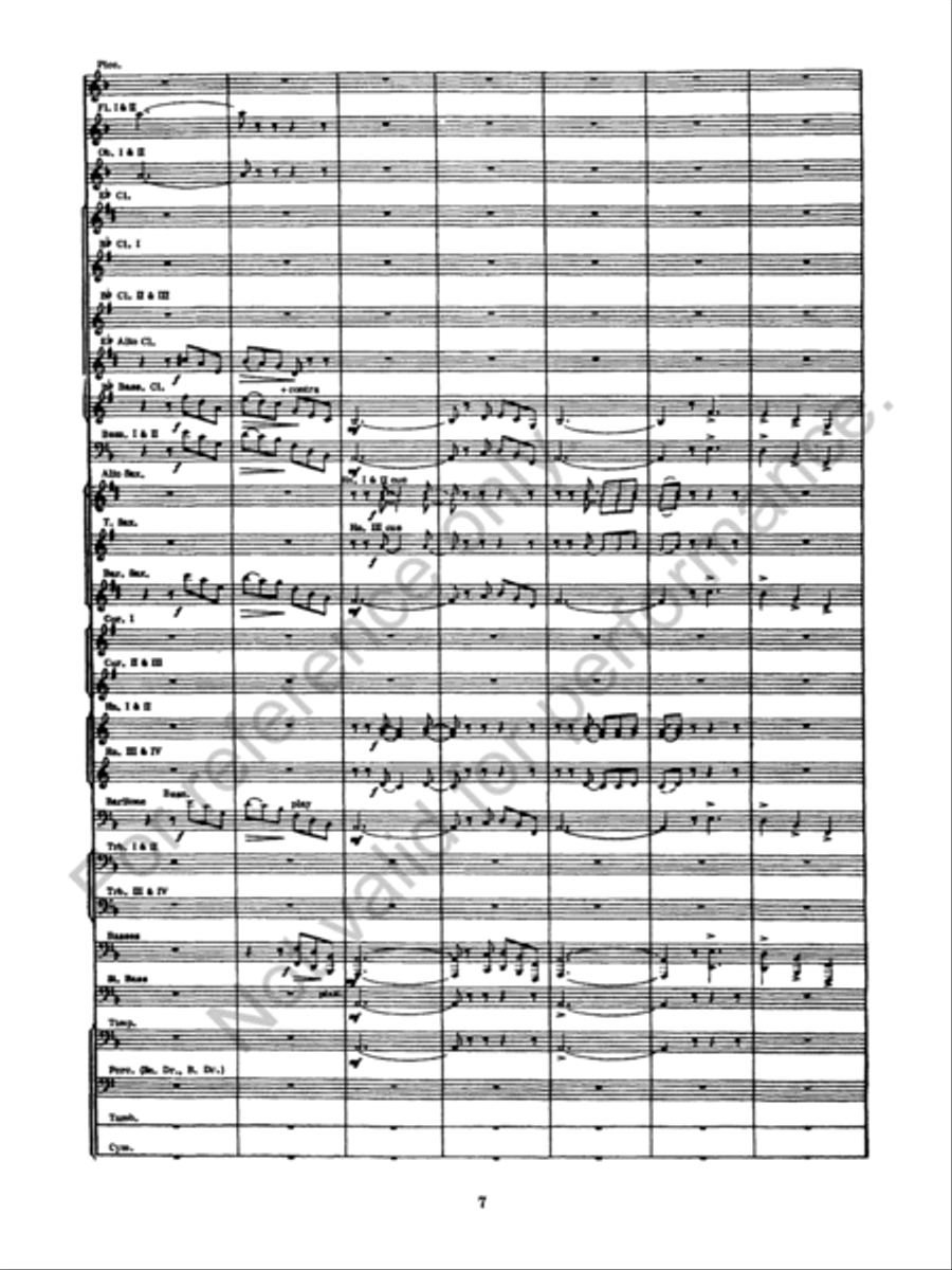 Incidental Suite Concert Band scores gallery preview page 8