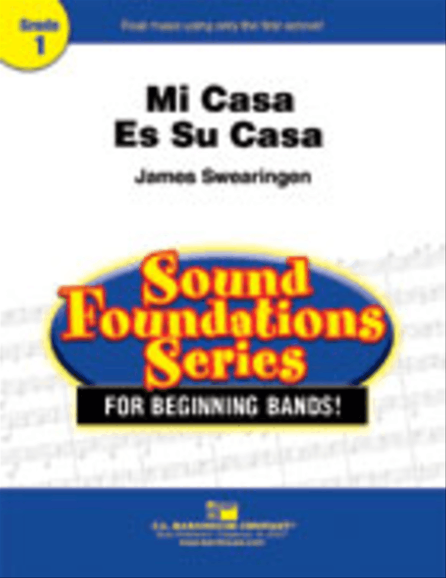 Mi Casa Es Su Casa Mi Casa Es Su Casa Concert Band scores gallery preview page 1