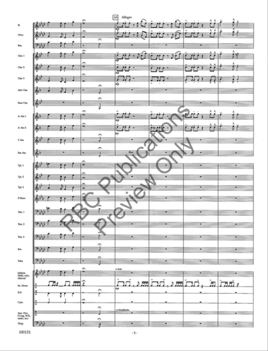 Windsor Castle Concert Band scores gallery preview page 5