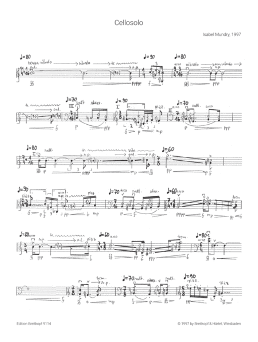 Cellosolo Cello Solo scores gallery preview page 2