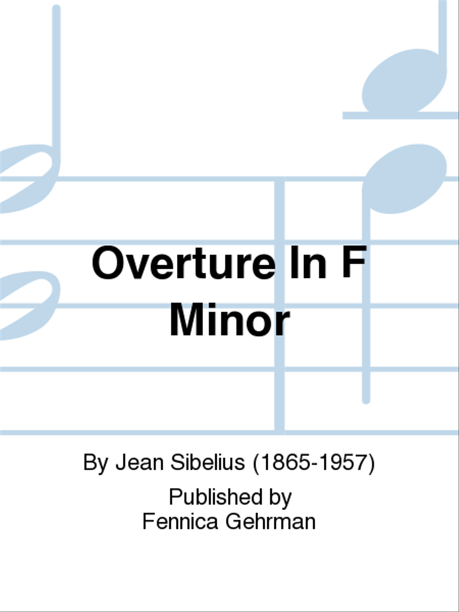 Overture in F Minor (arr. Fransman) Chamber Music scores gallery preview page 1