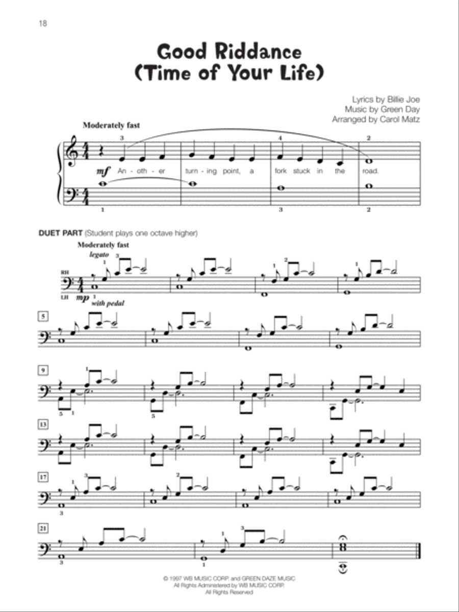 Famous & Fun Rock, Book 2 Piano Method scores gallery preview page 9