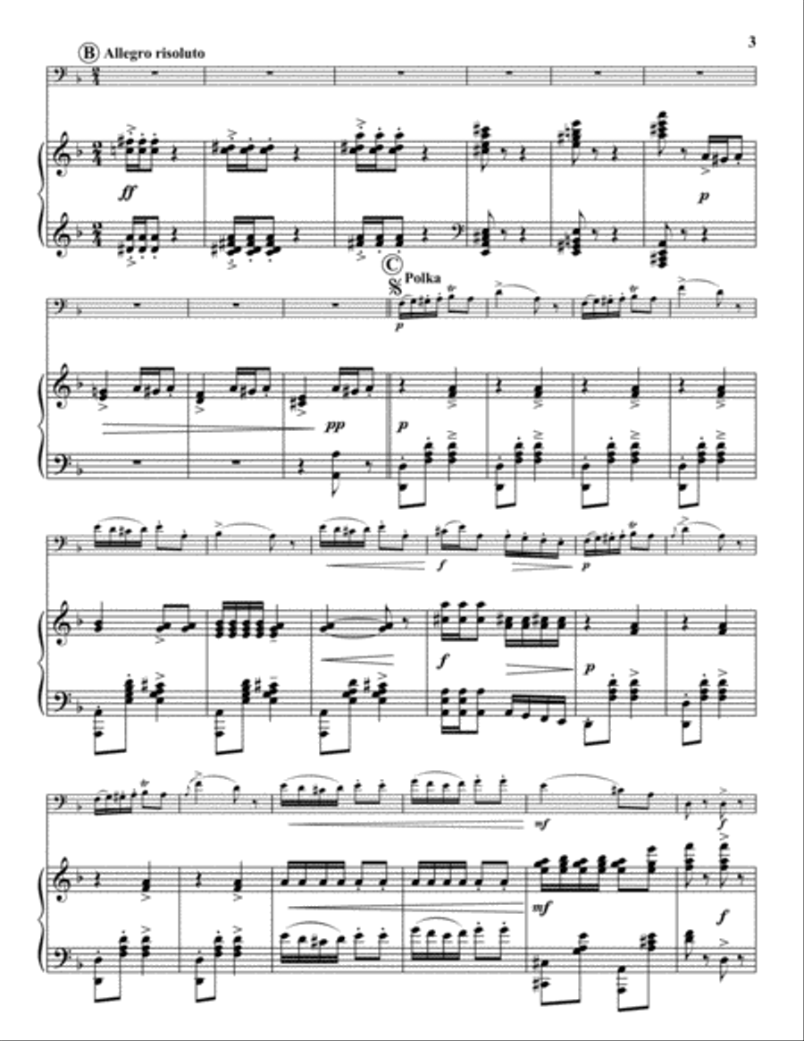 Mephisto Masque Euphonium scores gallery preview page 3