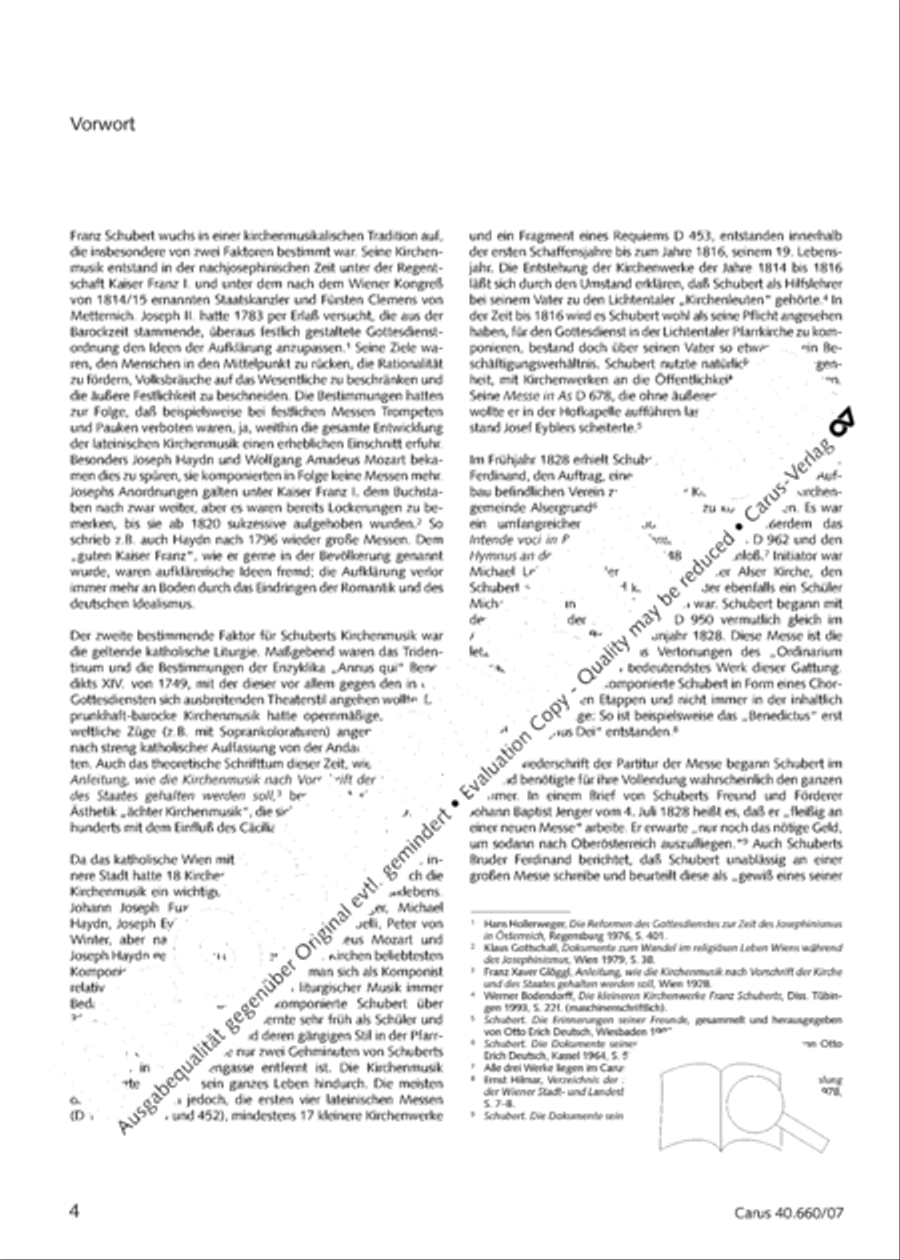 Mass in E flat major (Messe in Es) image number null