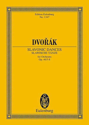 Book cover for Slavonic Dances, Op. 46/5-8