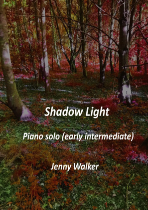 Book cover for Shadow Light (piano - intermediate)