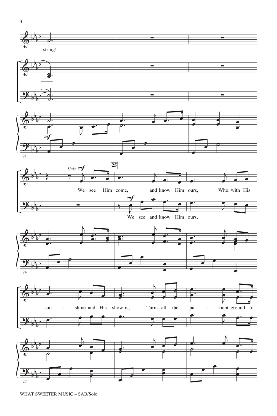 What Sweeter Music 3-Part scores gallery preview page 3