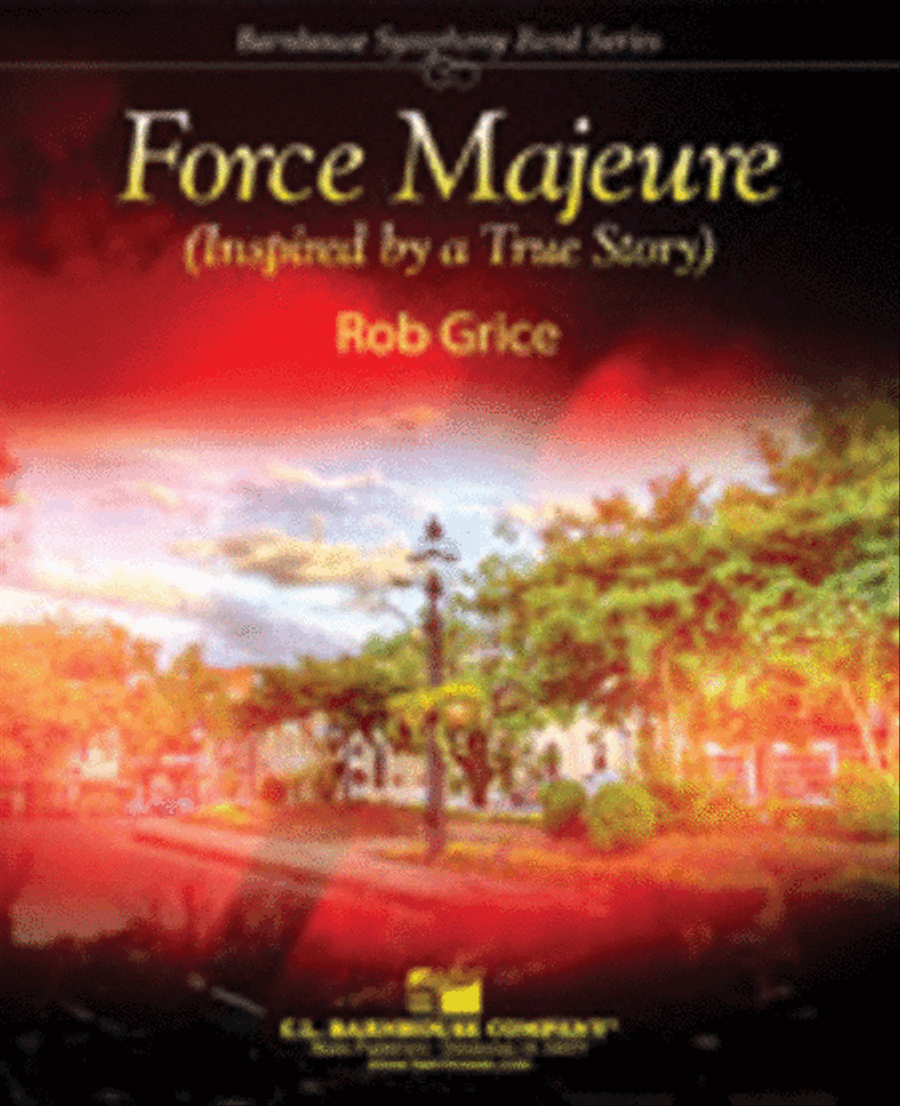 Force Majeure Concert Band scores gallery preview page 1