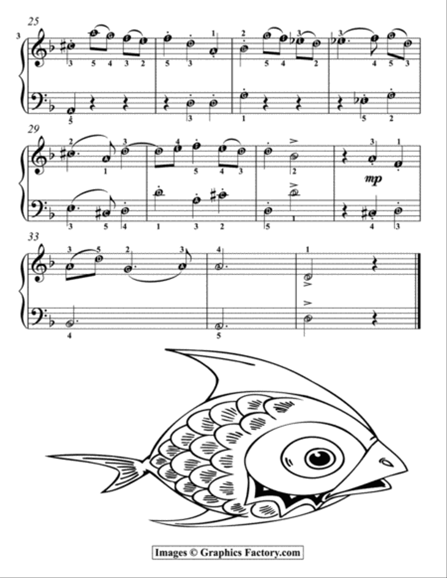 Petite Classics for Easiest Piano Booklet Y3 Easy Piano scores gallery preview page 5
