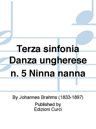 Terza sinfonia Danza ungherese n. 5 Ninna nanna