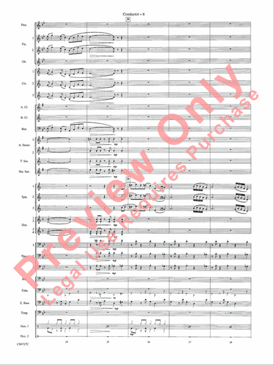 Dave Brubeck: It's About Time Concert Band scores gallery preview page 9