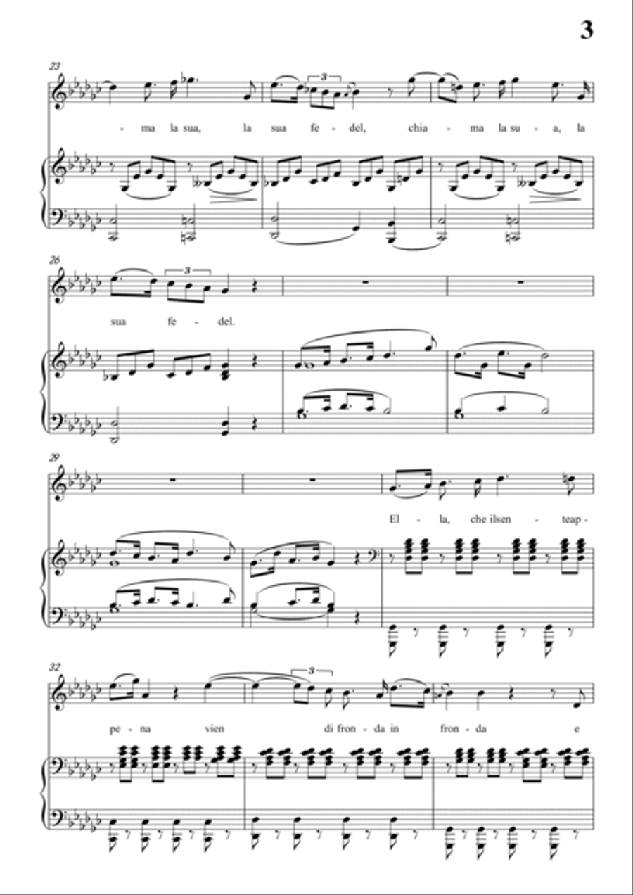 Schubert-Guarda,che bianca luna in bG for Vocal and Piano Schubert-Guarda,che bianca luna in bG for Vocal and Piano Voice scores gallery preview page 4