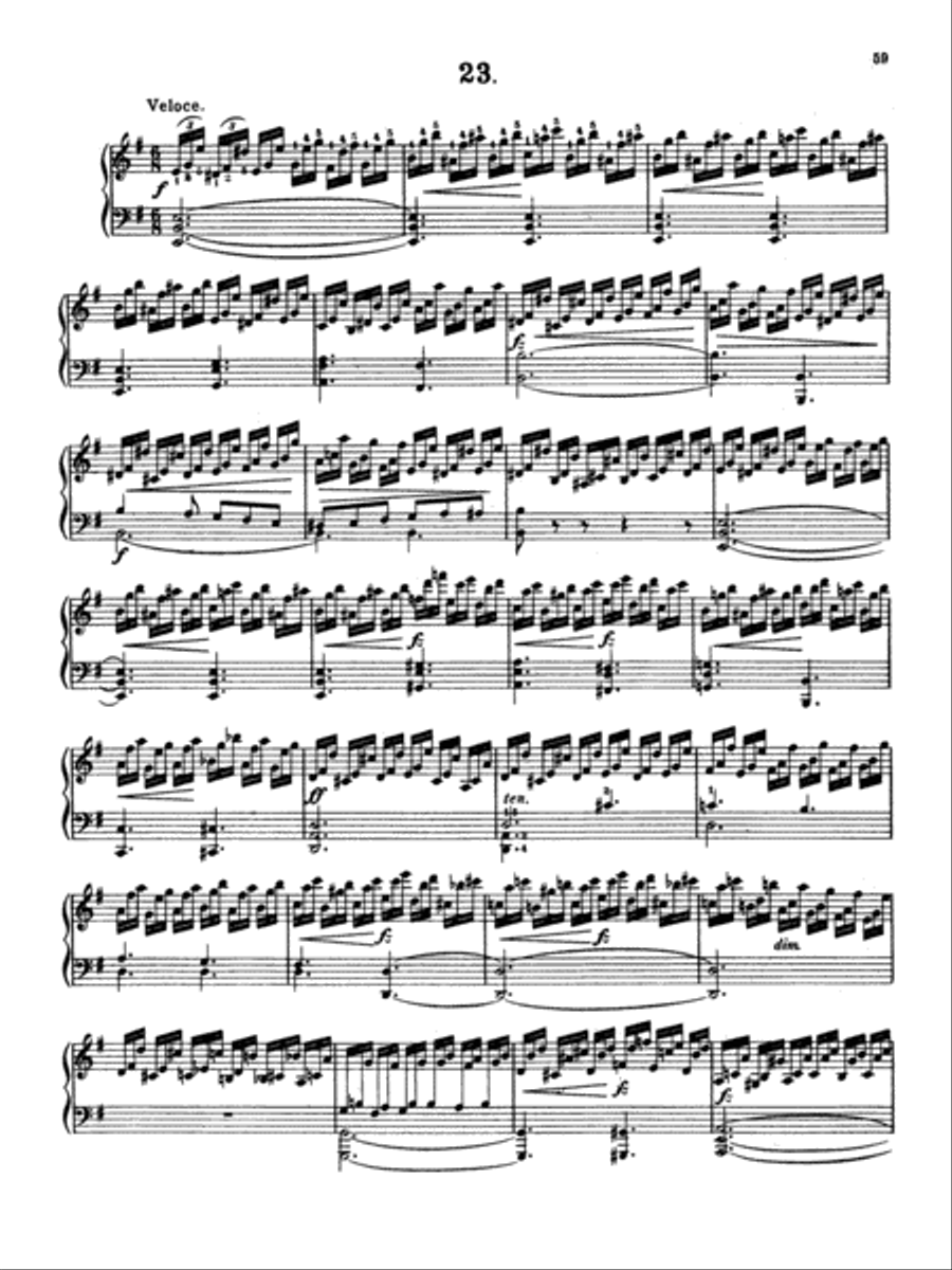 Clementi: Gradus ad Parnassum (Twenty-nine Selected Studies) Piano Method scores gallery preview page 1
