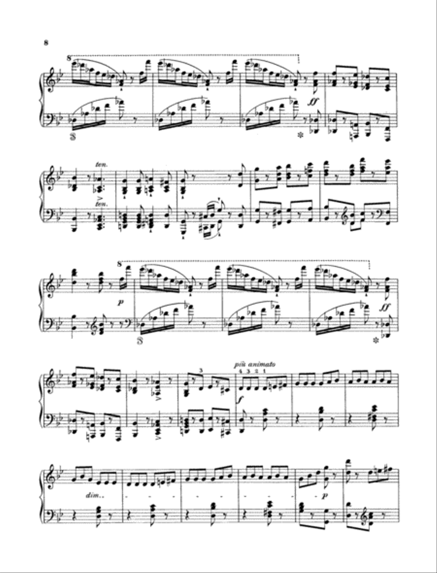 Tarantella Piano Solo scores gallery preview page 6
