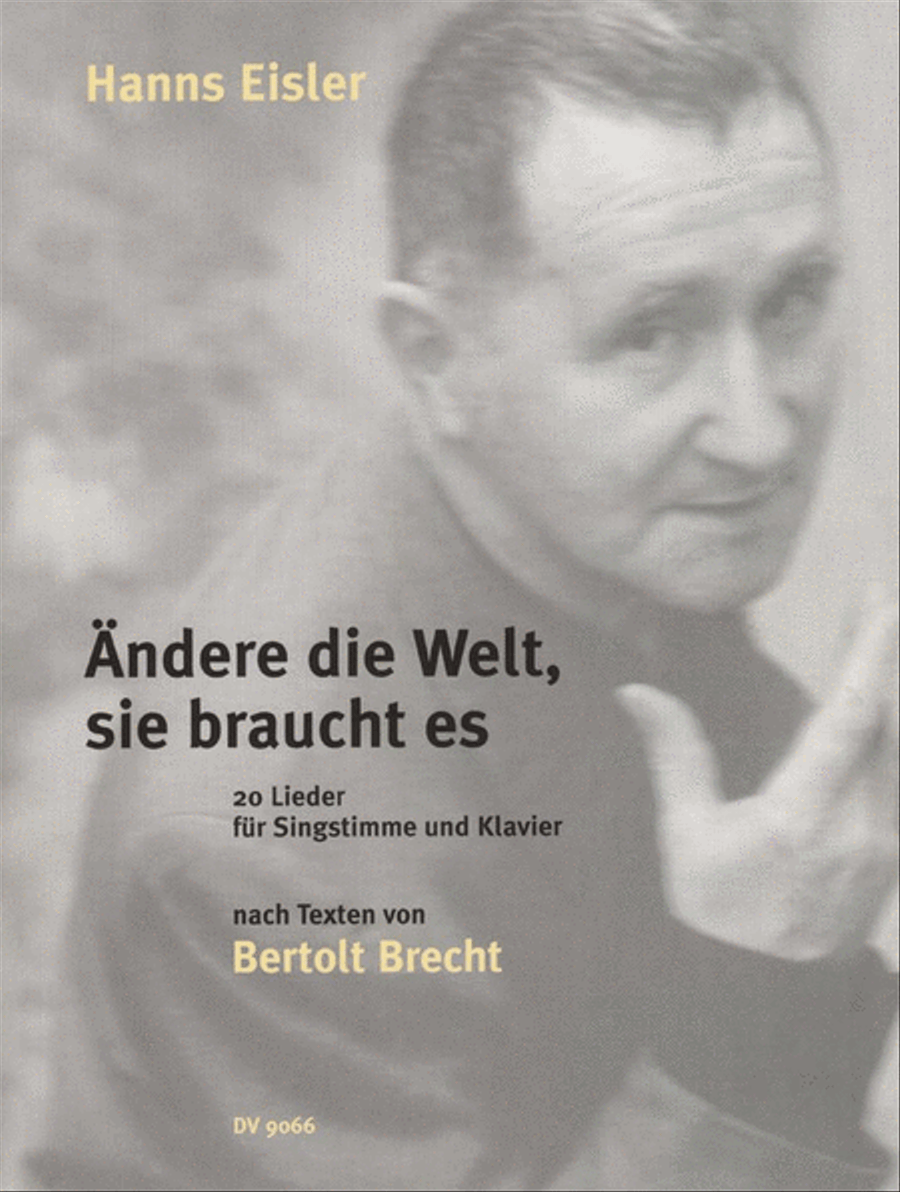 Aendere die Welt, sie braucht es Voice Solo scores gallery preview page 1