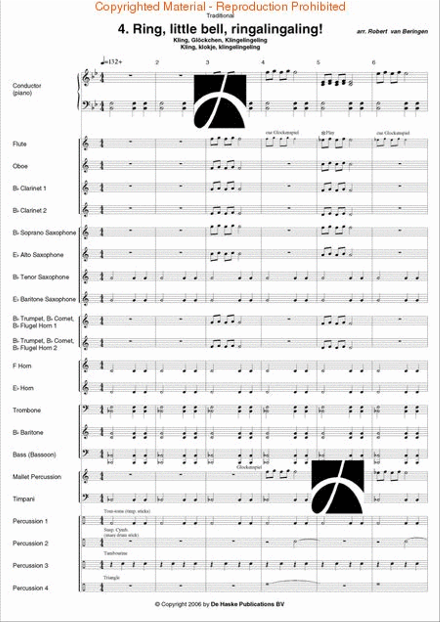 Band Time Christmas Concert Band scores gallery preview page 37