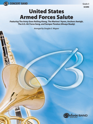 Book cover for United States Armed Forces Salute